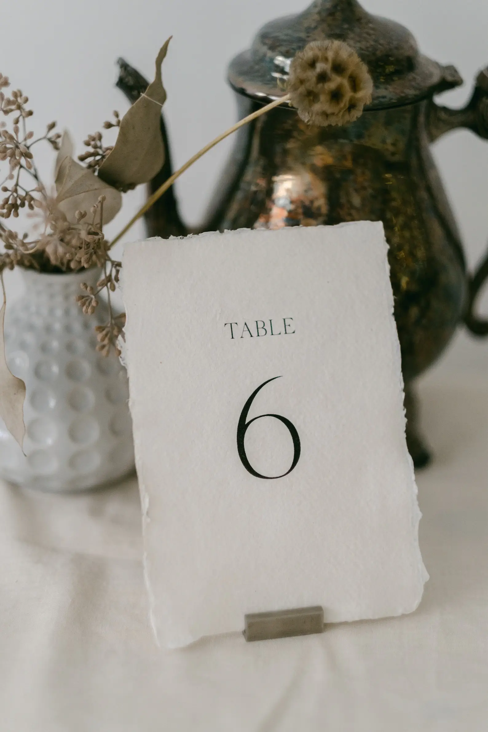 Table Numbers - the Minimalist
