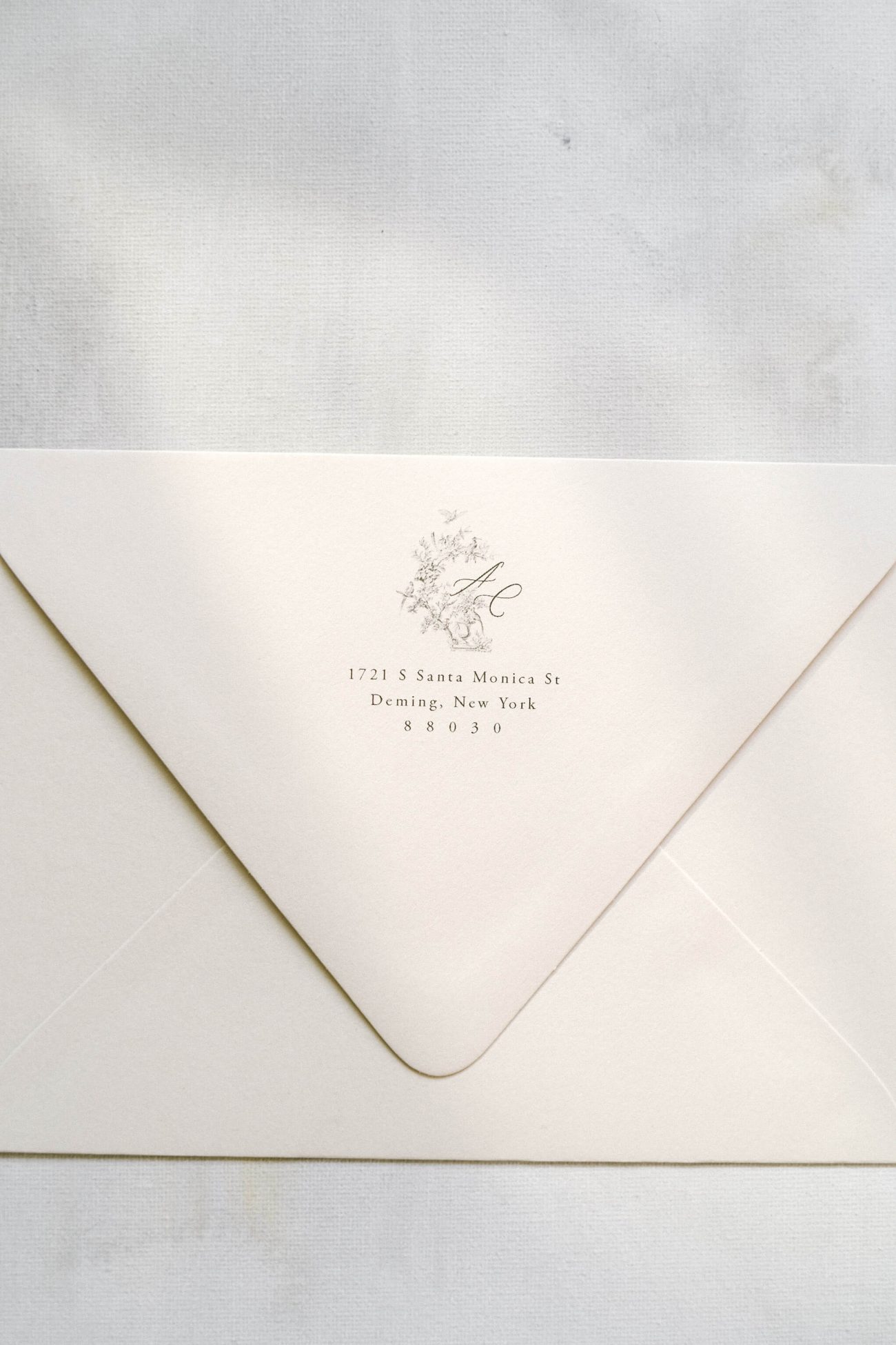Custom Wedding Envelope Design